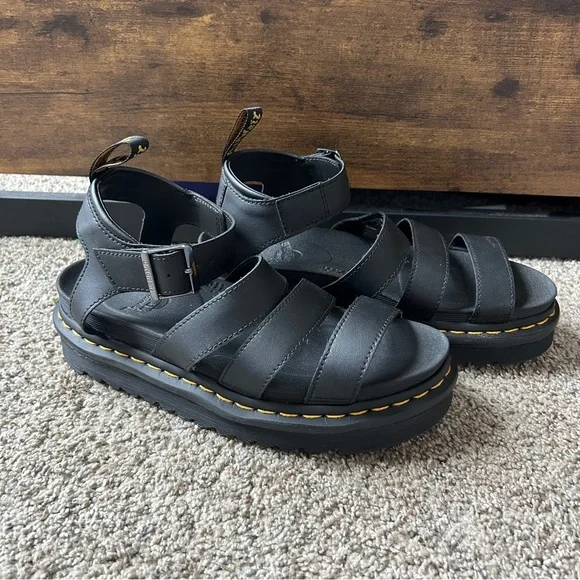 Dr. Marten Blair sandals in black - Picture 3 of 6